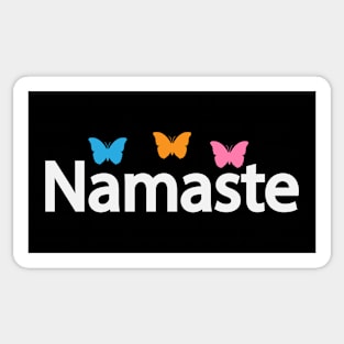 Namaste Peace Design Sticker